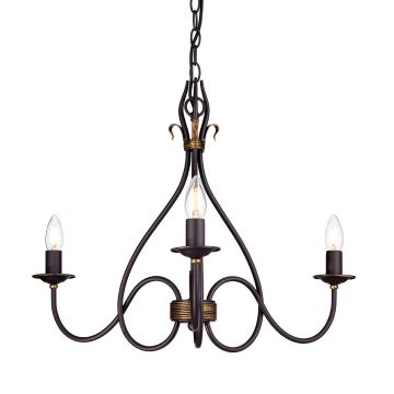 Elstead Lighting WINDEMERE WM3 żyrandol 3x60W/E14 