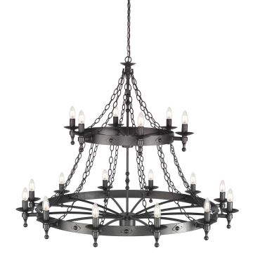 Elstead Lighting WARWICK WR18 GRAPHITE żyrandol 18x60W/E14 