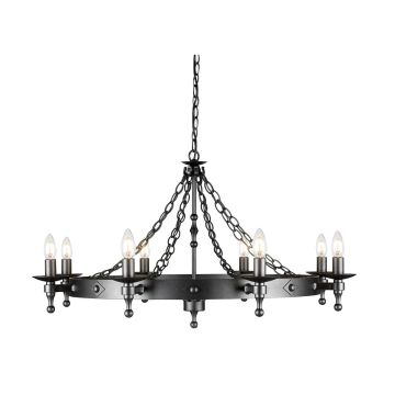 Elstead Lighting WARWICK WR8 GRAPHITE żyrandol 8x60W/E14 