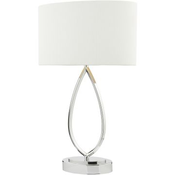 Dar Lighting Wyatt WYA4250 lampka stołowa 1x60w/e27   ip20