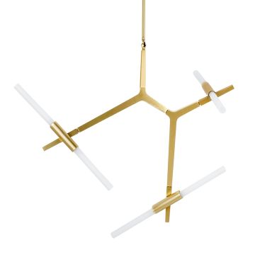 King Home CANDELABR XCP8053-6.GOLD lampa wisząca 4x3,5W/G9  IP20