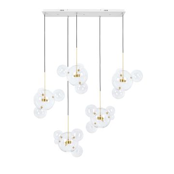 King Home CAPRI LINE MSE1501100542 lampa wisząca 10x7W/LED 3000K IP20