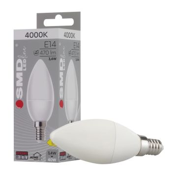 SMD LED HOMEline ZAR0083SLL zarówka 1x3,4W/E14 470lm 4000K IP20