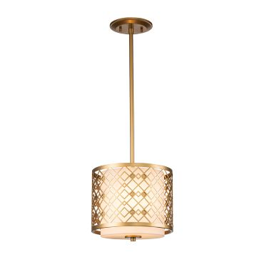 Elstead Lighting Ziggy ZIGGY-1P-S-LG lampa wiszaca 2x40W/E14  