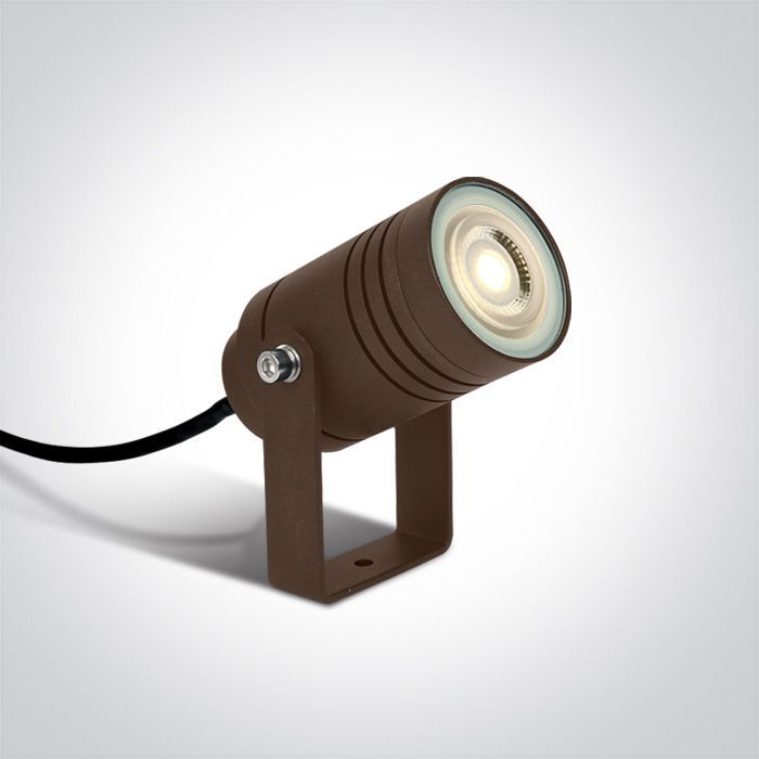 One LIght-Garden Spots-67198G/BR-ONE67198G/BR