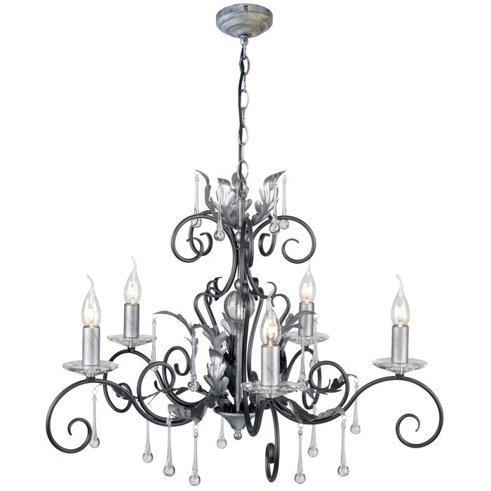 Elstead Lighting-AMARILLI-AML5-BLK-SILVER-ELSAML5-BLK-SILVER