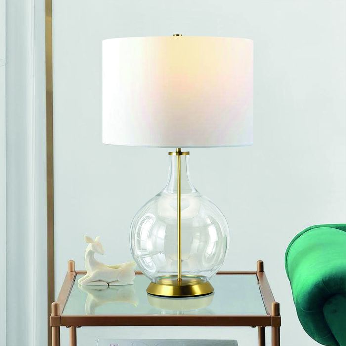 Elstead Lighting-Orb-ORB-CLEAR-AB-WHT-ELSORB-CLEAR-AB-WHT