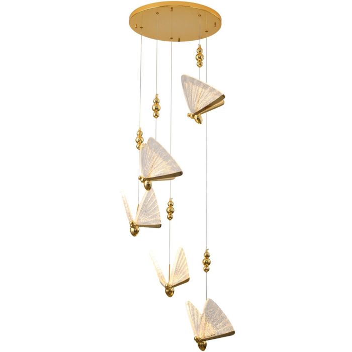 Step Into Design-BEE LAMP-MP0090-5 gold-STPMP0090-5 gold